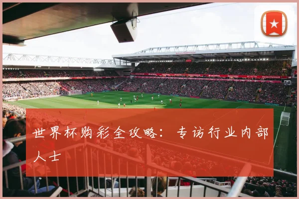 世界杯购彩全攻略：专访行业内部人士